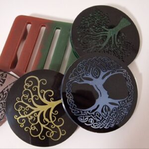 Keshe GANS Handmade Resin Coasters